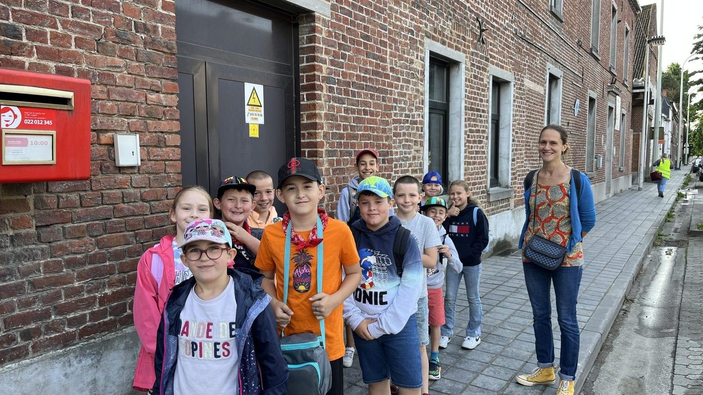 École La Source, Soignies — en route pour la cité du doudou, juin 2023